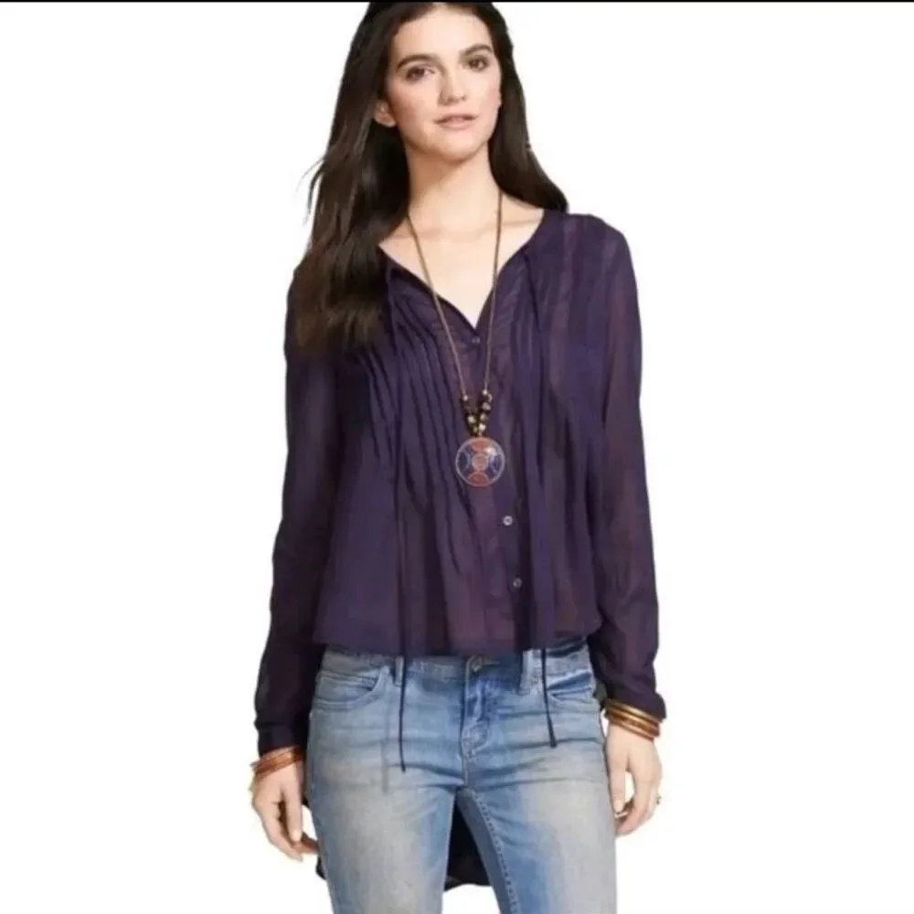 Free People Sisters of the Moon High Low Top